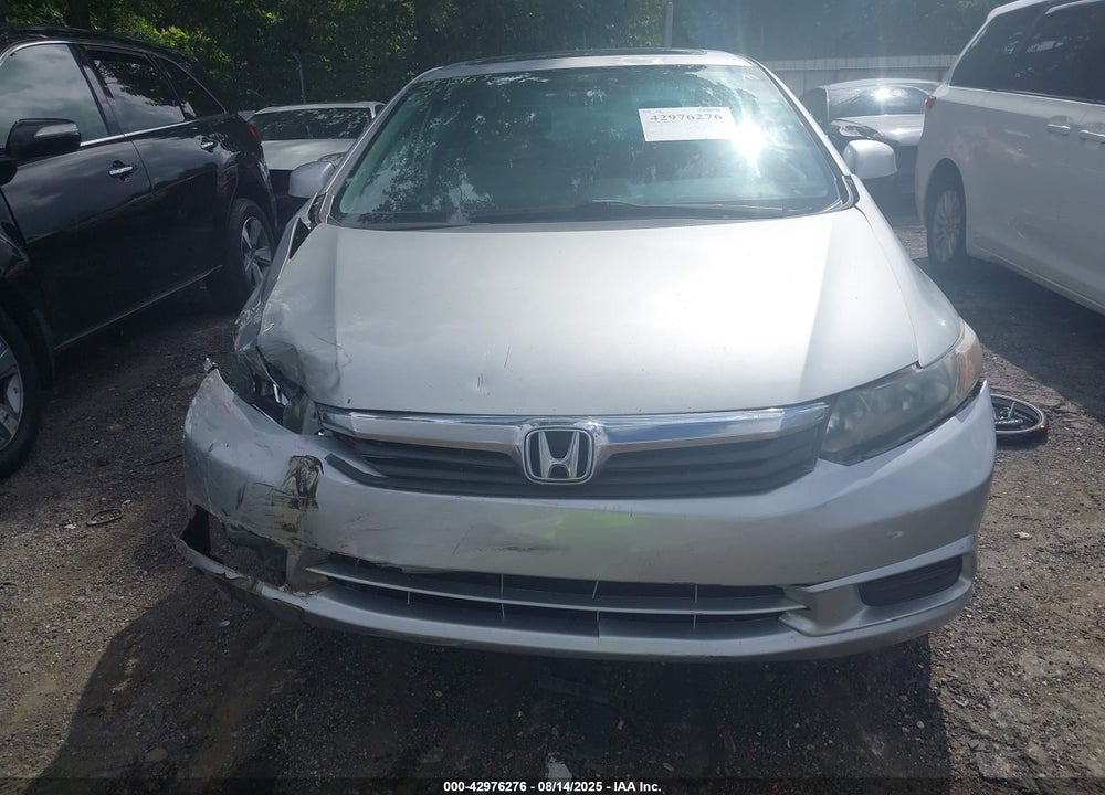 2012 HONDA CIVIC VIN: 2HGFB2F80CH520911
