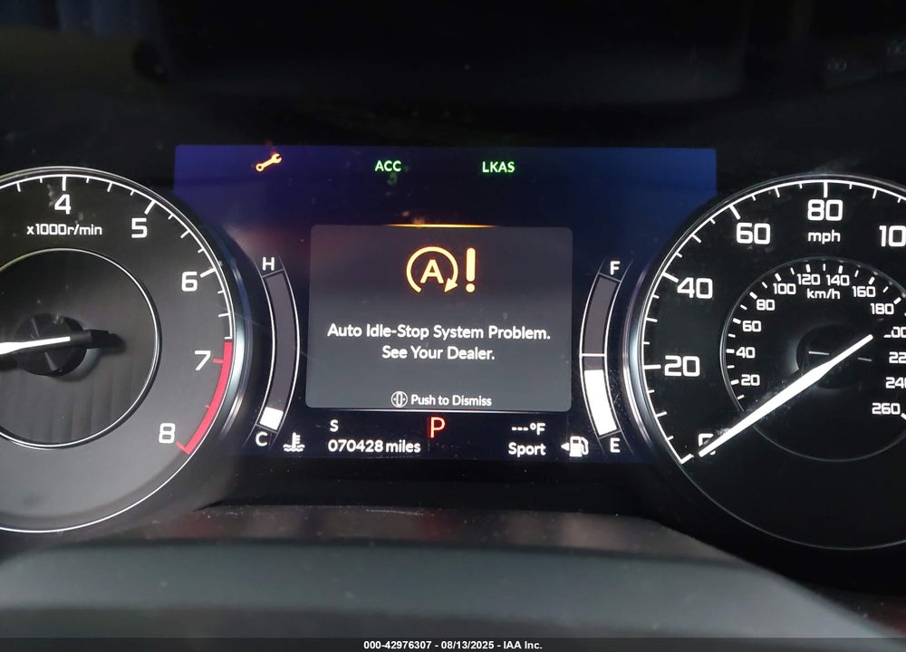 2021 ACURA RDX VIN: 5J8TC1H31ML007165