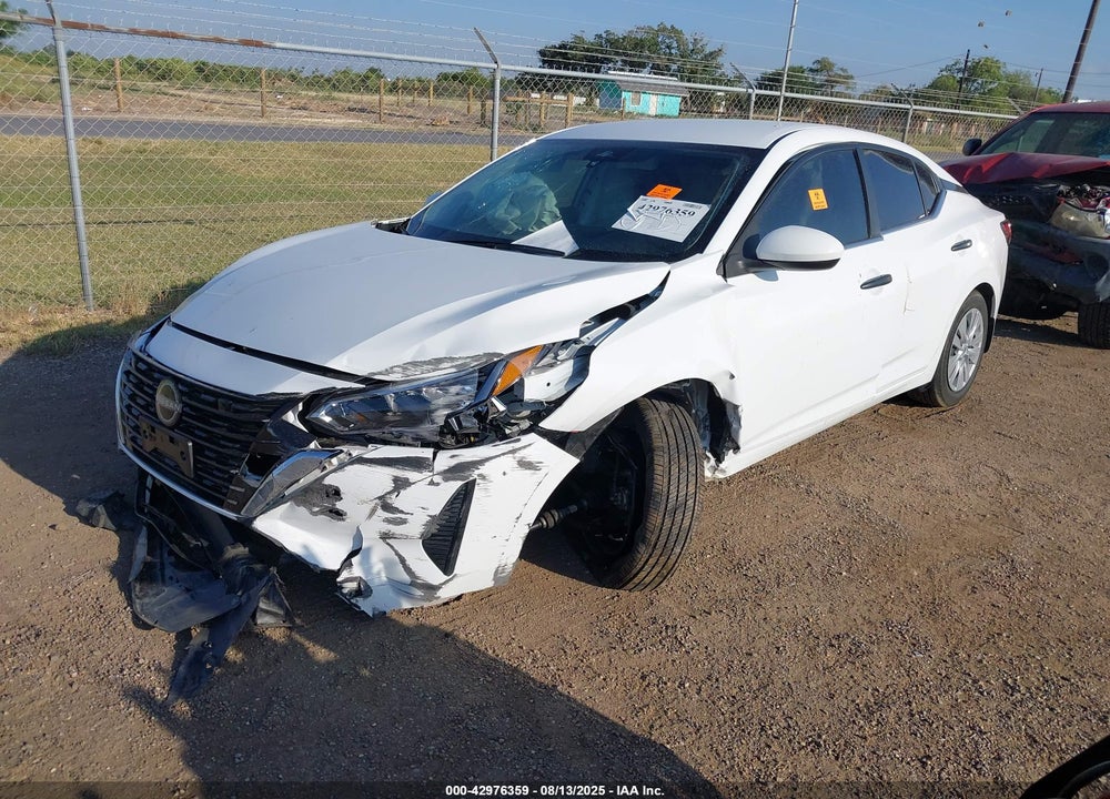 2024 NISSAN SENTRA S XTRONIC CVT VIN: 3N1AB8BV7RY247155