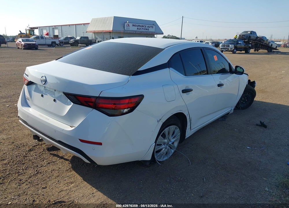 2024 NISSAN SENTRA S XTRONIC CVT VIN: 3N1AB8BV7RY247155