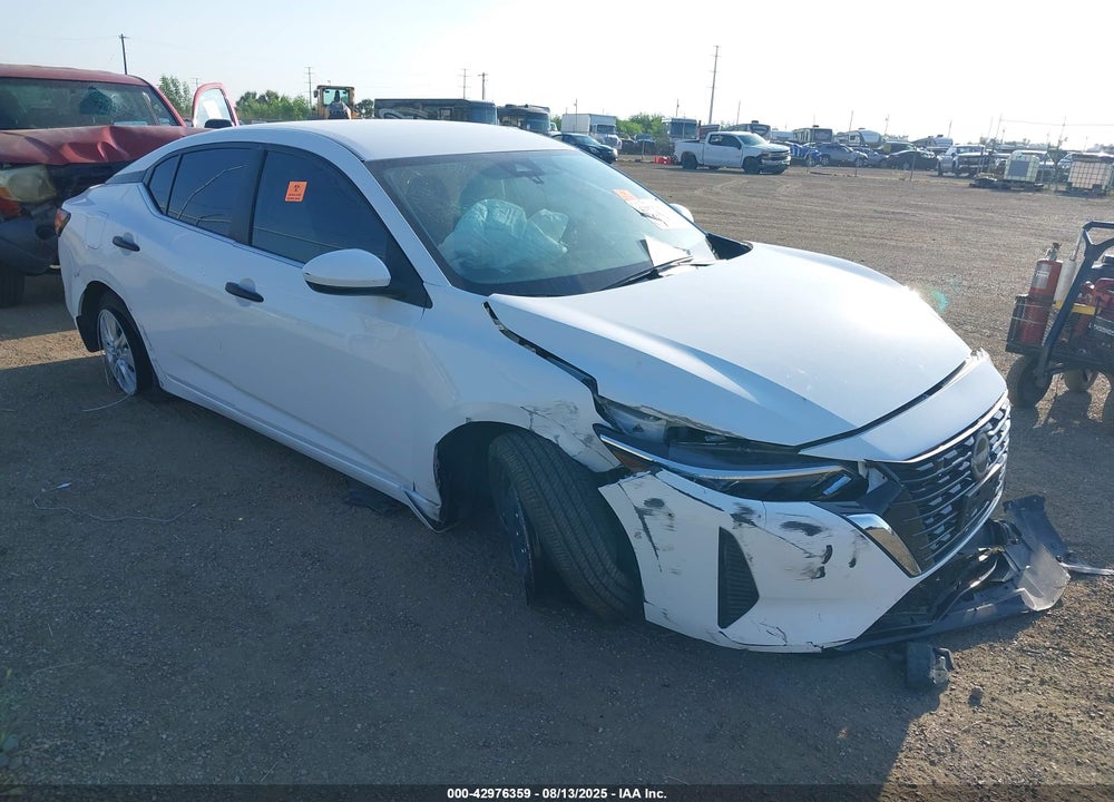 2024 NISSAN SENTRA S XTRONIC CVT VIN: 3N1AB8BV7RY247155
