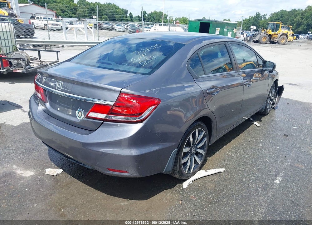 2014 HONDA CIVIC EX-L VIN: 2HGFB2F90EH511332
