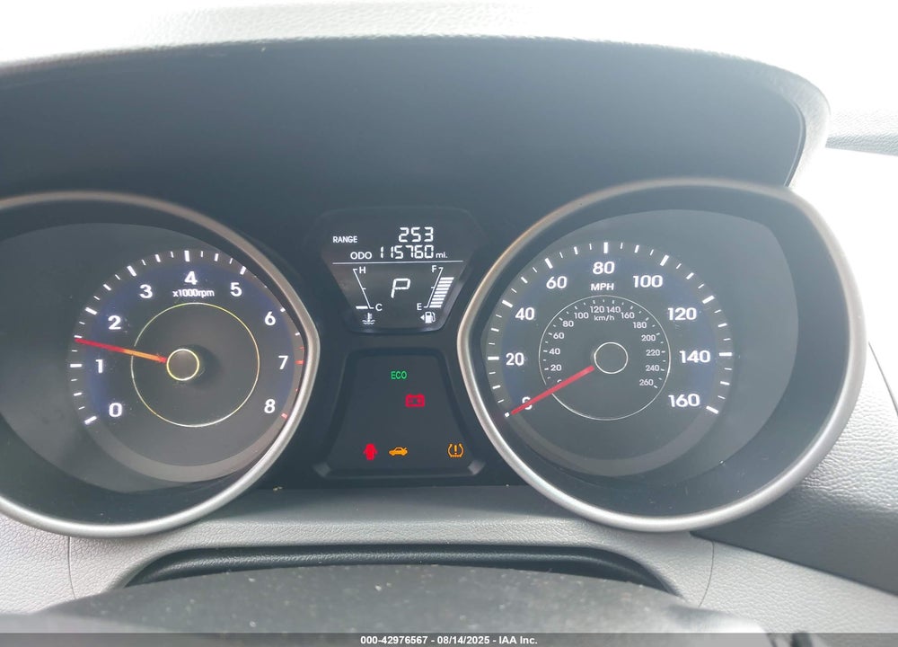 2013 HYUNDAI ELANTRA GLS VIN: 5NPDH4AE1DH275204