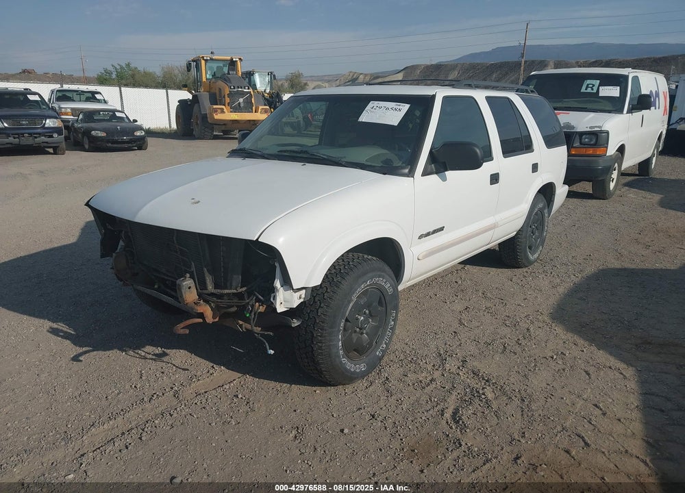 2004 CHEVROLET BLAZER LS VIN: 1GNDT13X24K152628