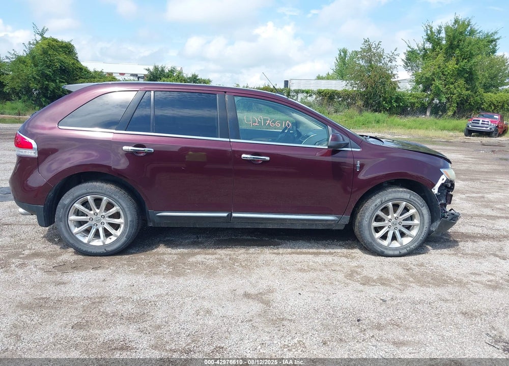 2011 LINCOLN MKX VIN: 2LMDJ8JK2BBJ23071