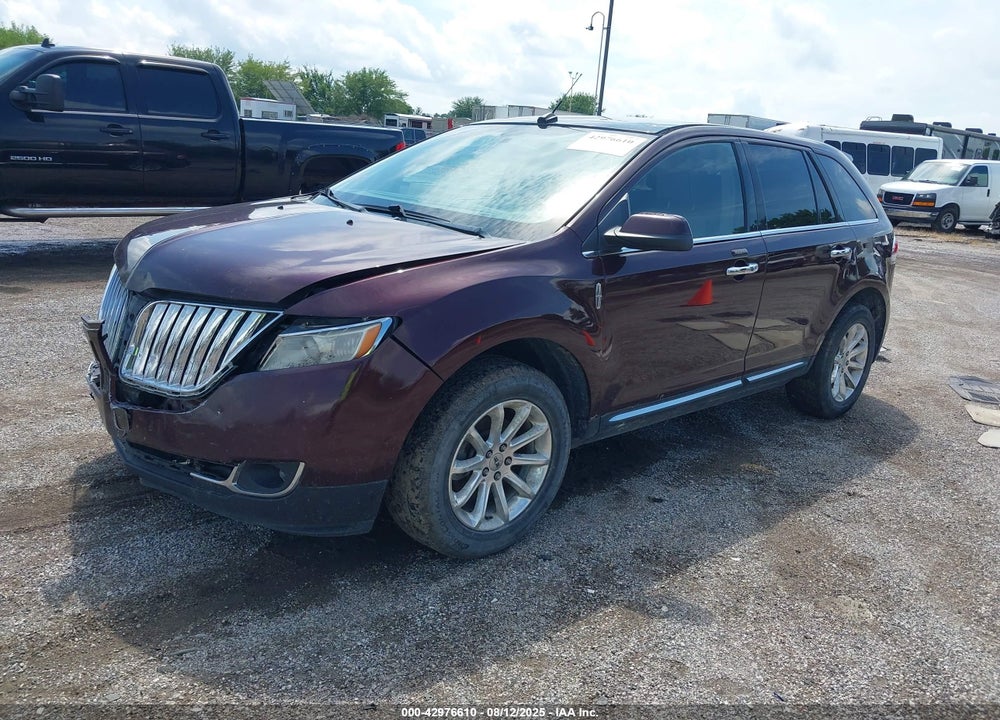 2011 LINCOLN MKX VIN: 2LMDJ8JK2BBJ23071