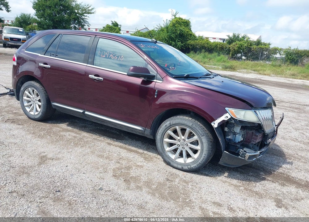 2011 LINCOLN MKX VIN: 2LMDJ8JK2BBJ23071