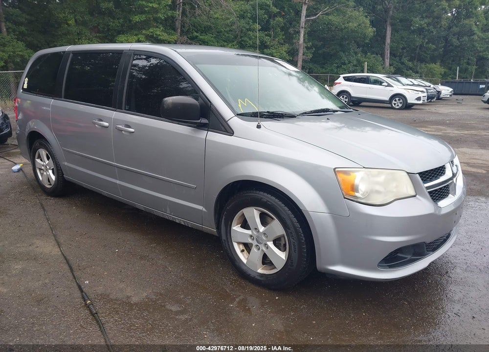 2013 DODGE GRAND CARAVAN SE VIN: 2C4RDGBG3DR545278