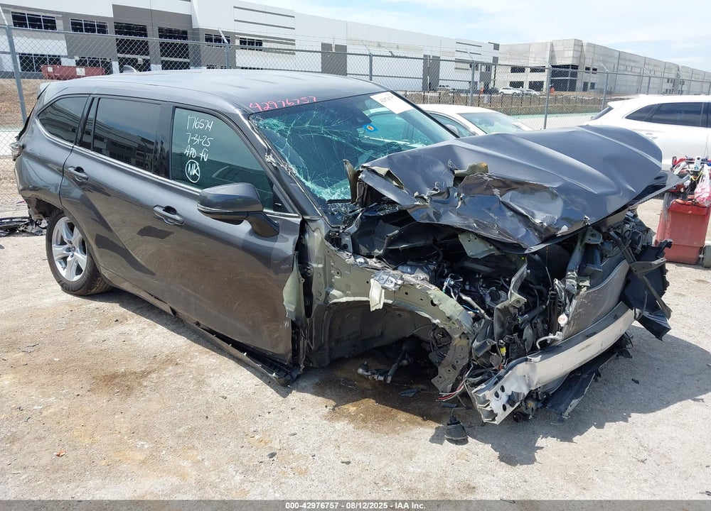 2022 TOYOTA HIGHLANDER LE VIN: 5TDBZRBH6NS578341
