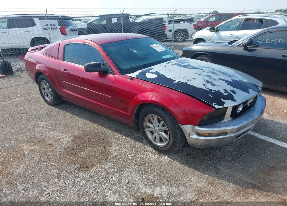 2006 FORD MUSTANG V6 VIN: 1ZVFT80N565196053