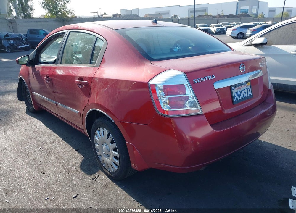 2010 NISSAN SENTRA VIN: 3N1AB6APXAL703738