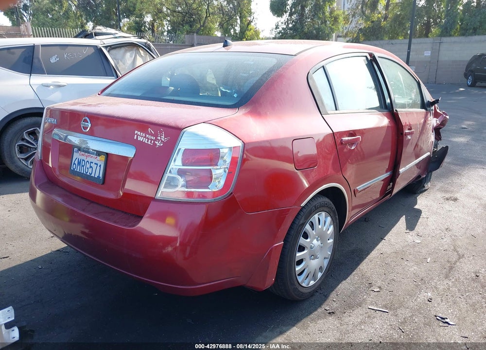 2010 NISSAN SENTRA VIN: 3N1AB6APXAL703738