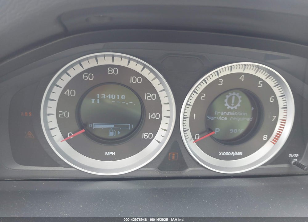 2013 VOLVO S60 VIN: YV1612FSXD2198425