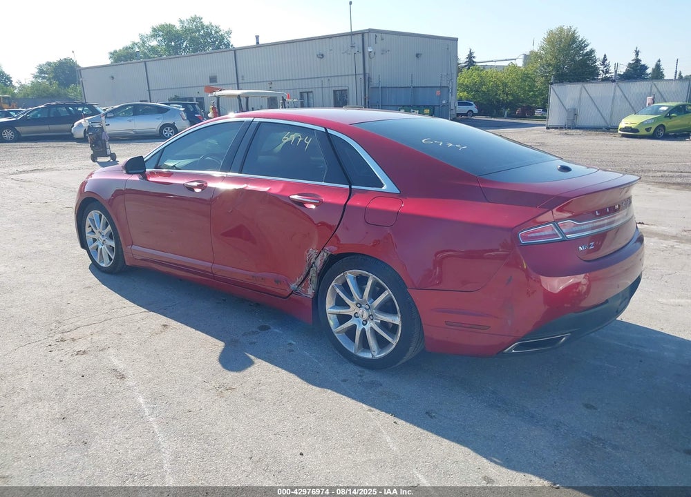 2016 LINCOLN MKZ HYBRID VIN: 3LN6L2LU3GR608192