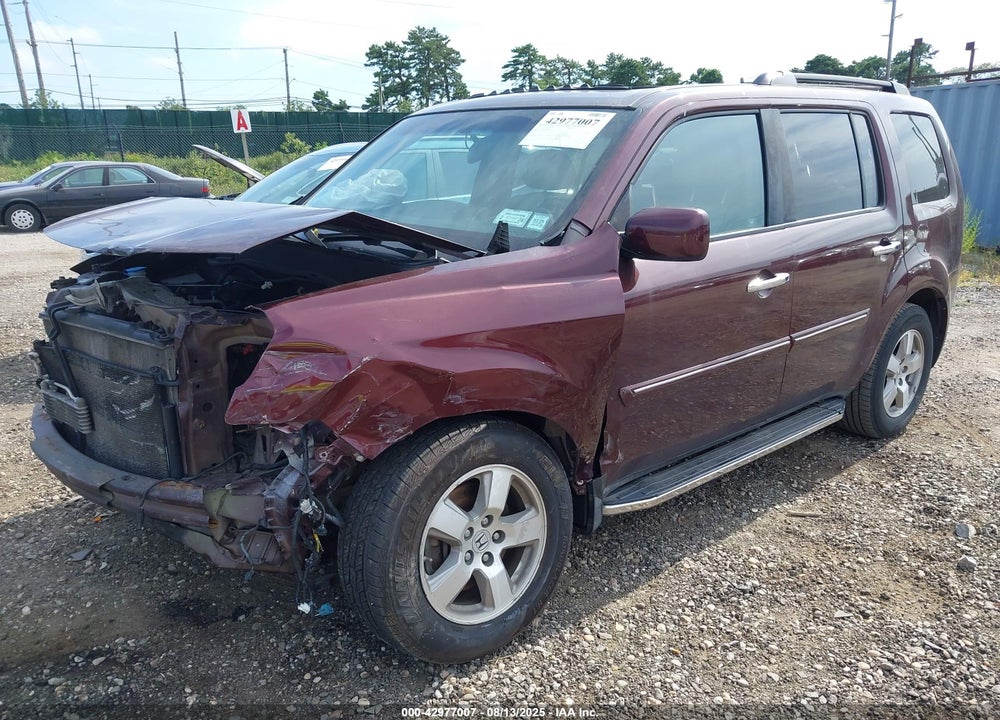 2011 HONDA PILOT VIN: 5FNYF4H74BB047191