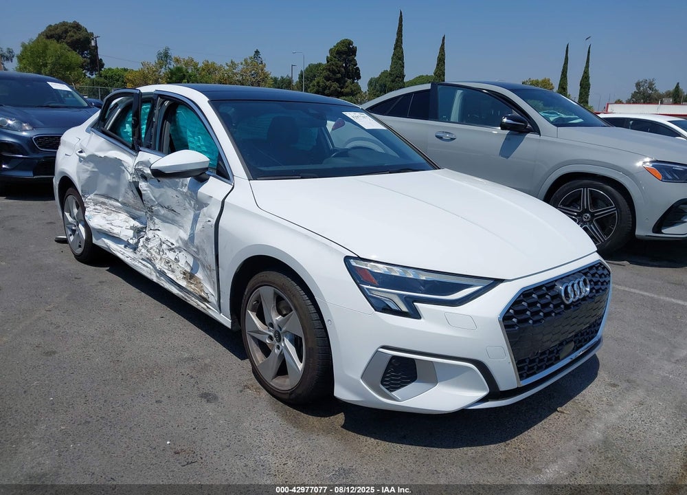 2023 AUDI A3 PREMIUM 40 TFSI FRONT-WHEEL DRIVE S TRONIC VIN: WAUAUDGY8PA119265