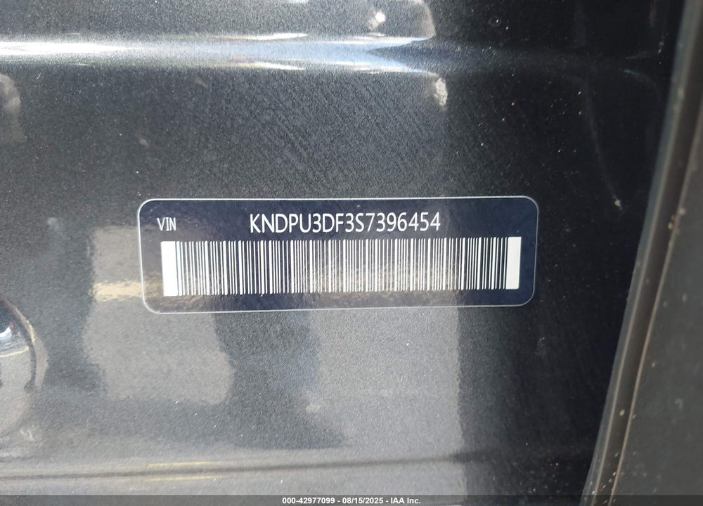 2025 KIA SPORTAGE LX VIN: KNDPU3DF3S7396454