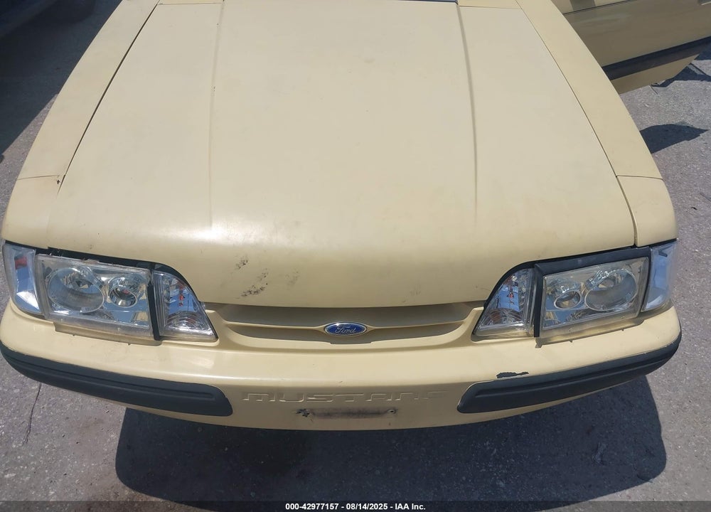 1987 FORD MUSTANG LX VIN: 1FABP44E1HF166253