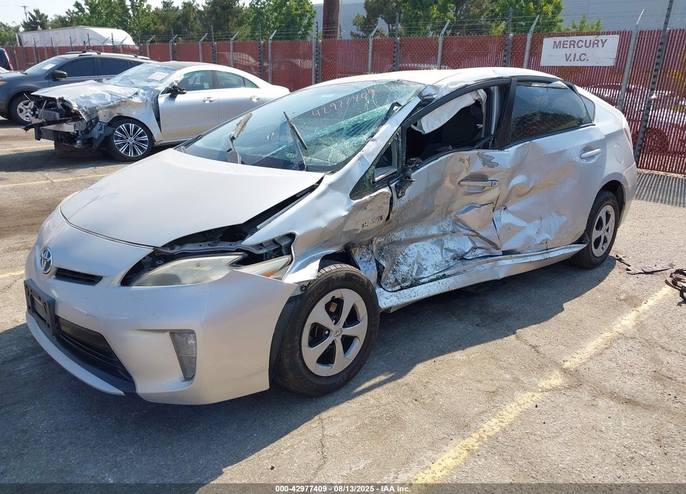2013 TOYOTA PRIUS VIN: JTDKN3DU3D5612923
