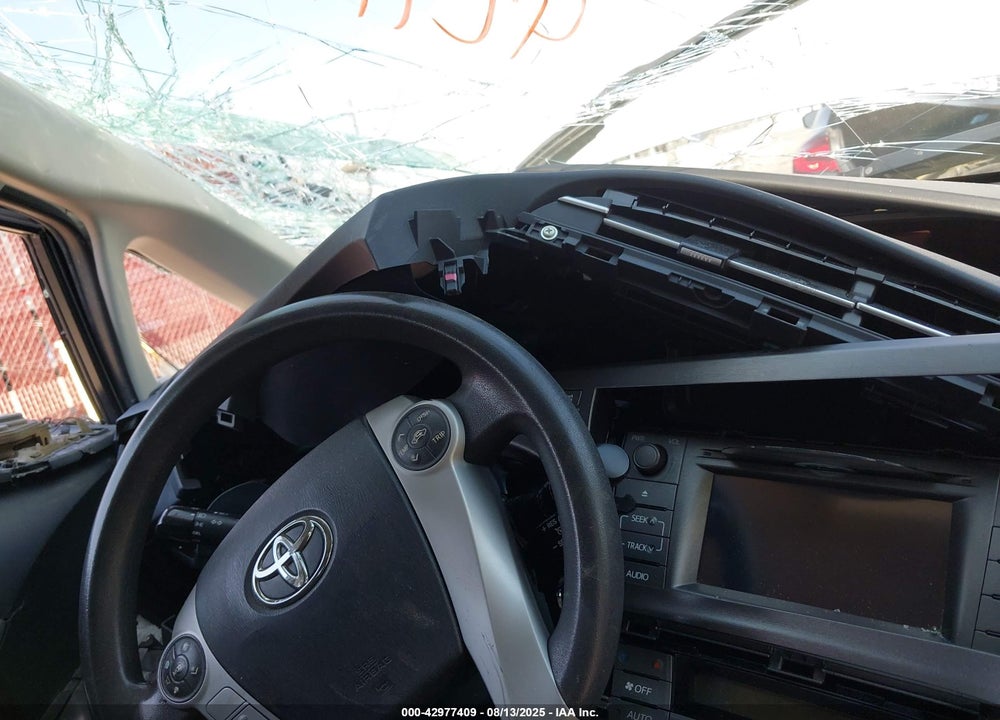 2013 TOYOTA PRIUS VIN: JTDKN3DU3D5612923