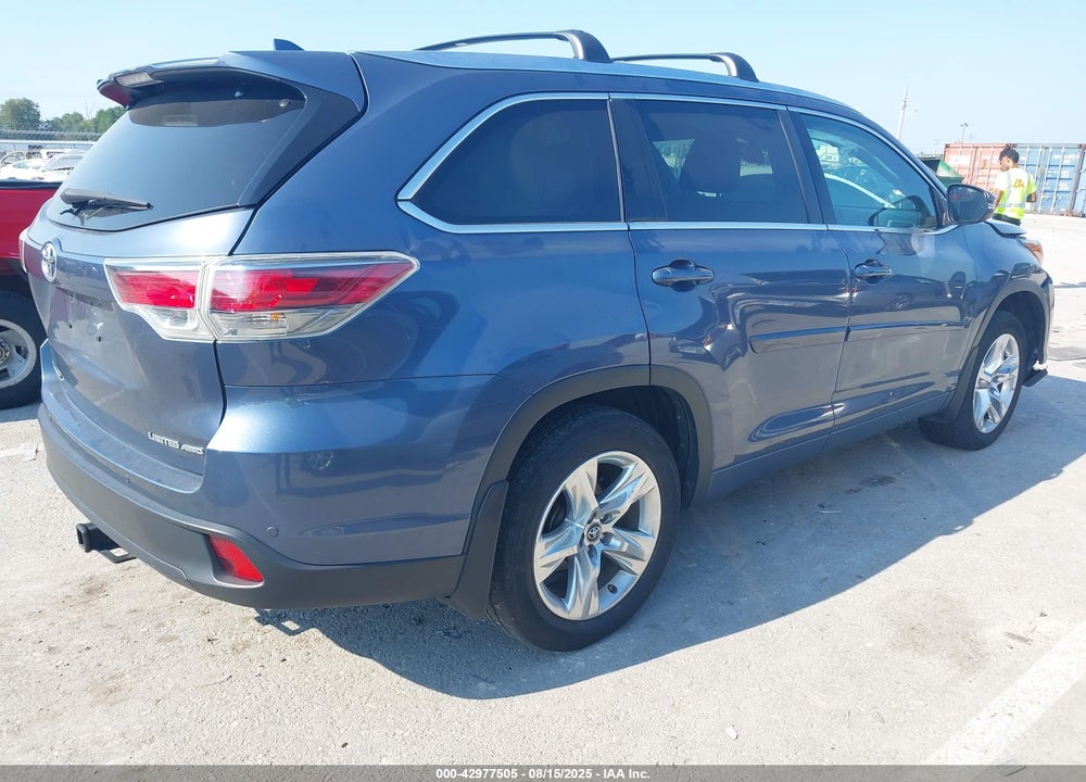 2016 TOYOTA HIGHLANDER VIN: 5TDDKRFH7GS320906