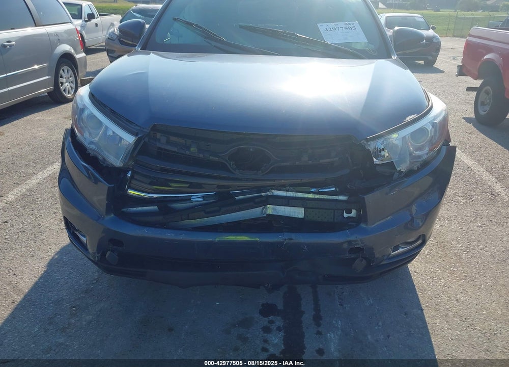 2016 TOYOTA HIGHLANDER VIN: 5TDDKRFH7GS320906