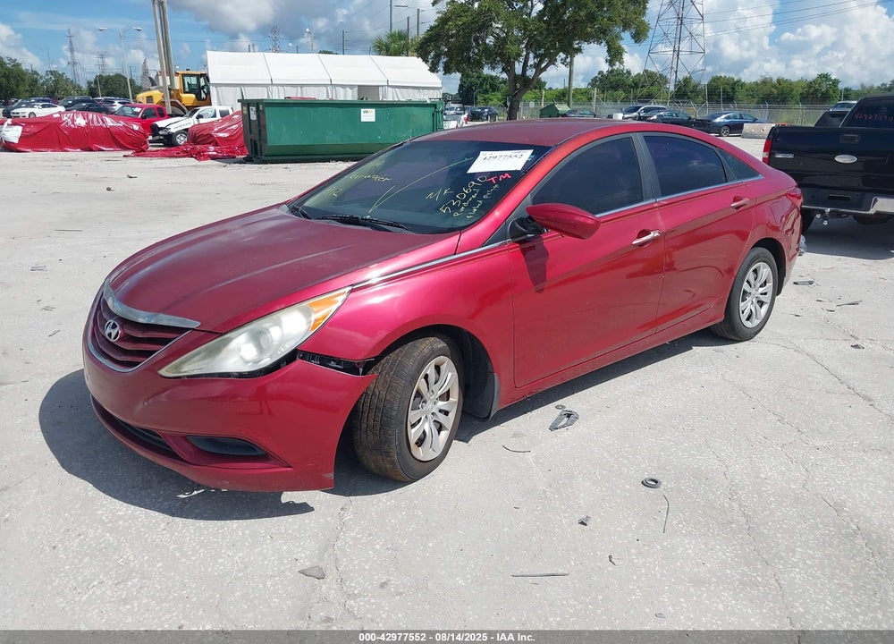 2013 HYUNDAI SONATA GLS VIN: 5NPEB4AC2DH530690