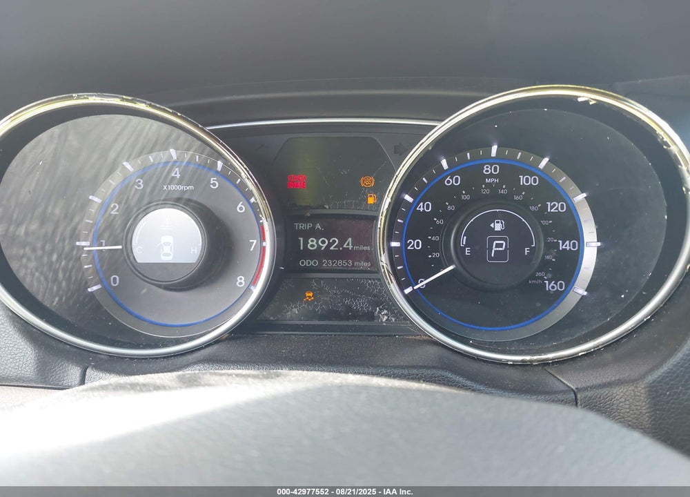 2013 HYUNDAI SONATA GLS VIN: 5NPEB4AC2DH530690