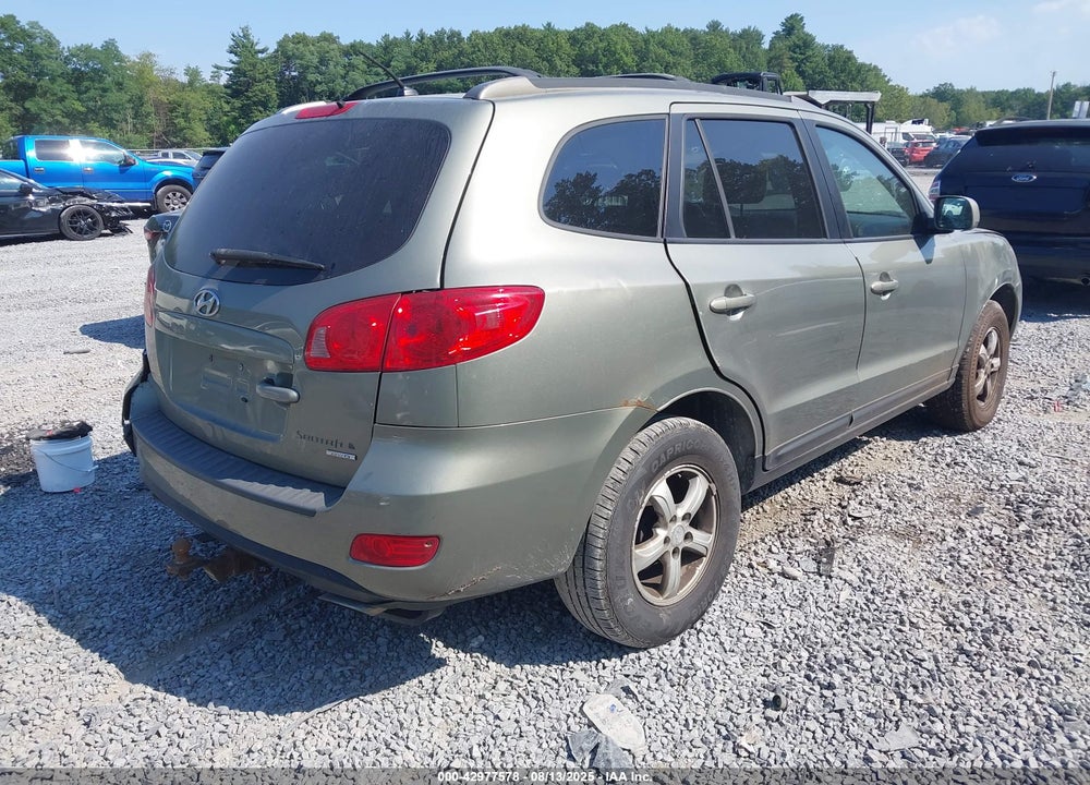 2007 HYUNDAI SANTA FE GLS VIN: 5NMSG73D37H002895