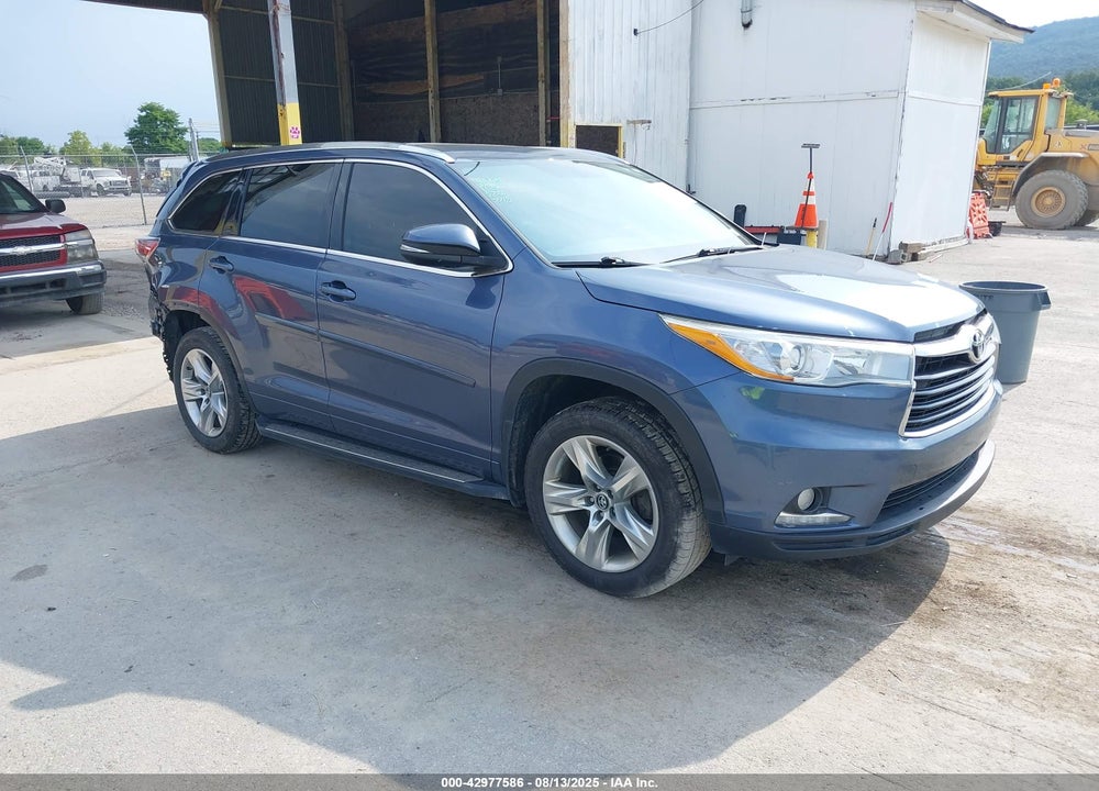 2016 TOYOTA HIGHLANDER LIMITED V6 VIN: 5TDDKRFH5GS330592