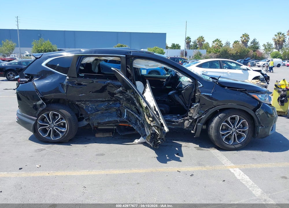 2022 HONDA CR-V HYBRID EX VIN: 5J6RT6H58NL032213