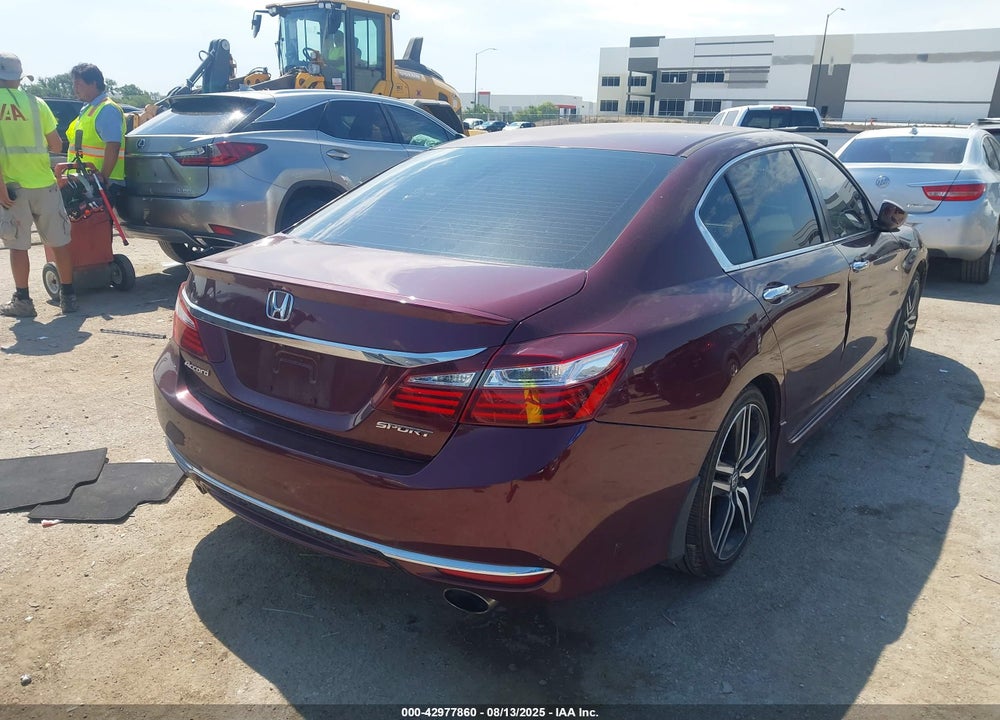 2017 HONDA ACCORD SPORT VIN: 1HGCR2F52HA226422