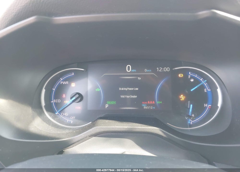 2020 TOYOTA RAV4 HYBRID VIN: 2T3DWRFV1LW076608