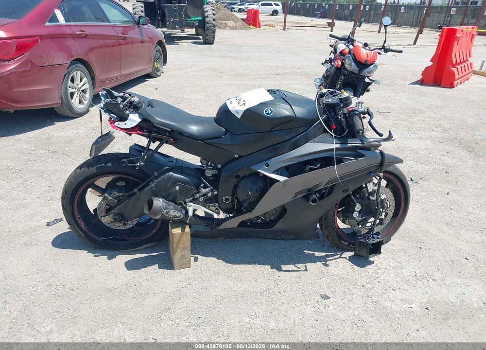 2008 YAMAHA YZFR6 VIN: JYARJ16E58A005841