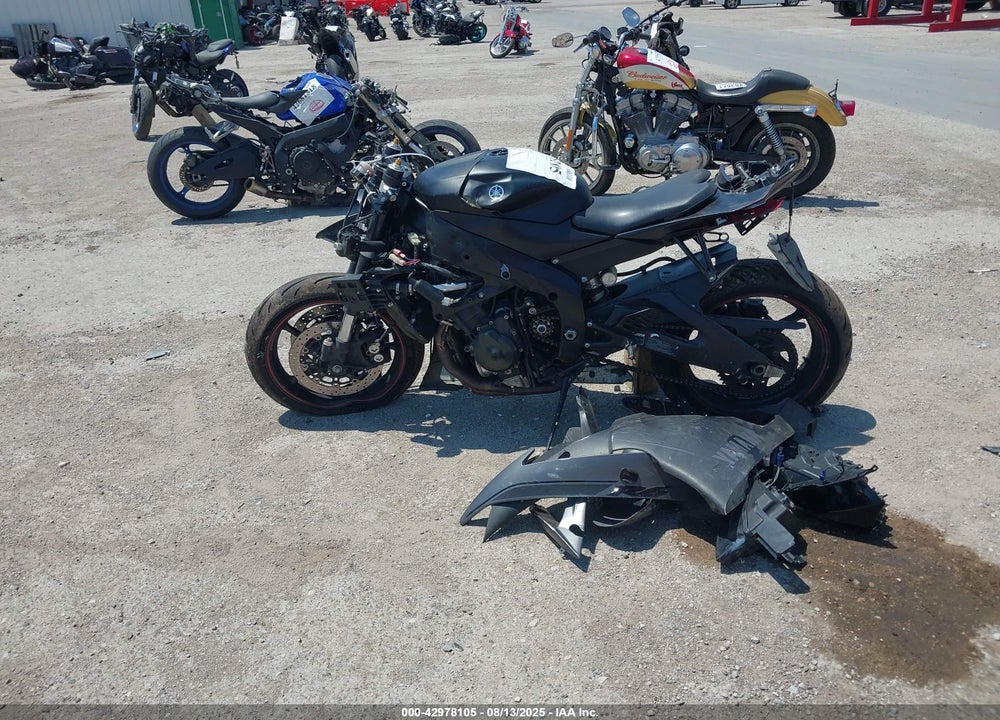 2008 YAMAHA YZFR6 VIN: JYARJ16E58A005841