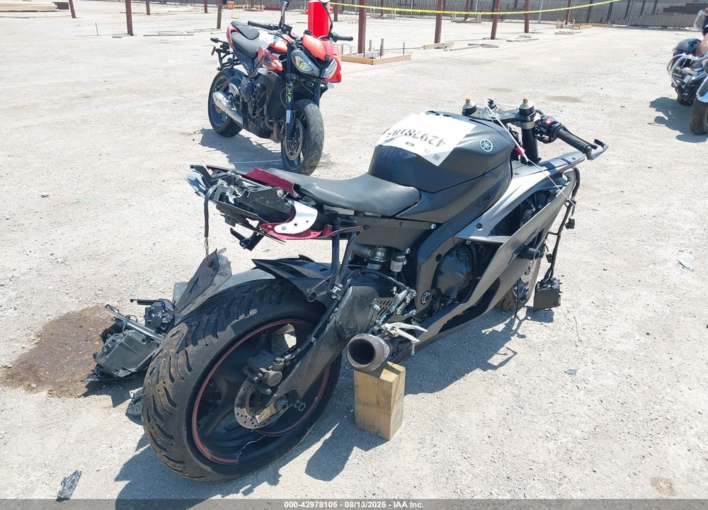 2008 YAMAHA YZFR6 VIN: JYARJ16E58A005841
