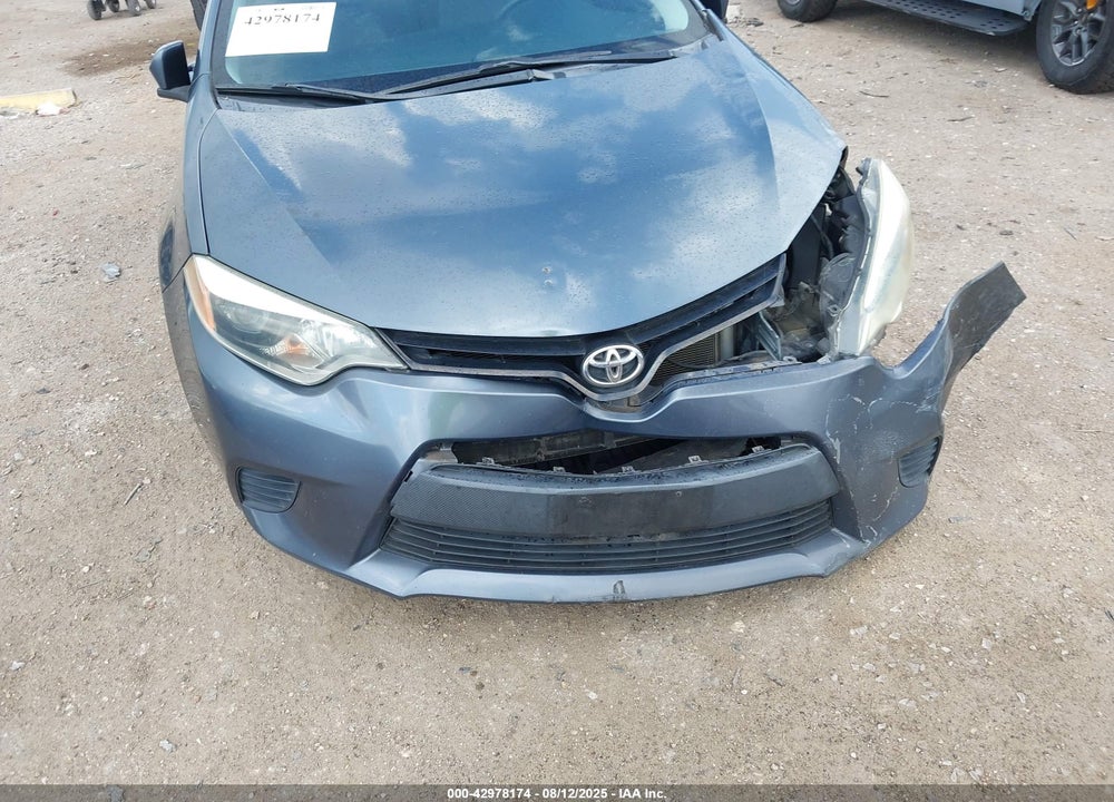2014 TOYOTA COROLLA LE VIN: 5YFBURHE6EP176985