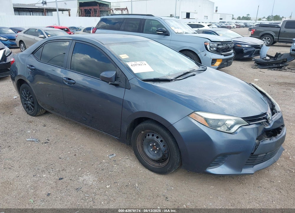 2014 TOYOTA COROLLA LE VIN: 5YFBURHE6EP176985