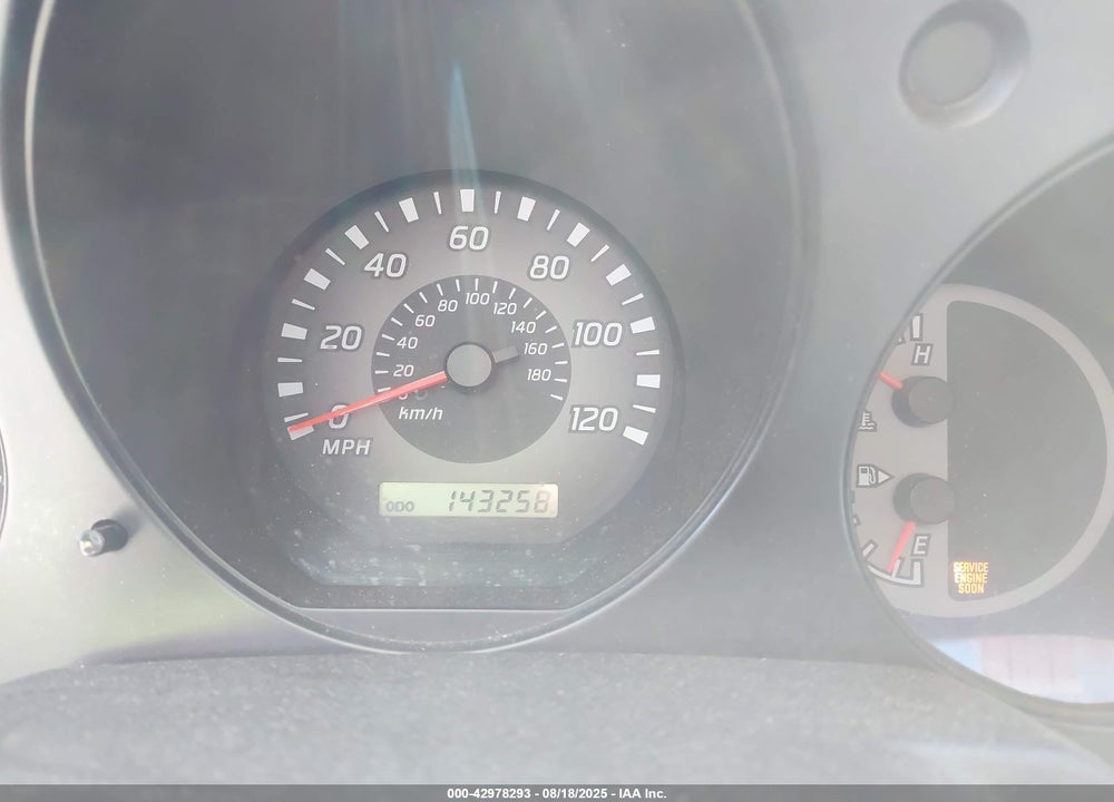 2003 NISSAN XTERRA XE VIN: 5N1ED28Y53C636413