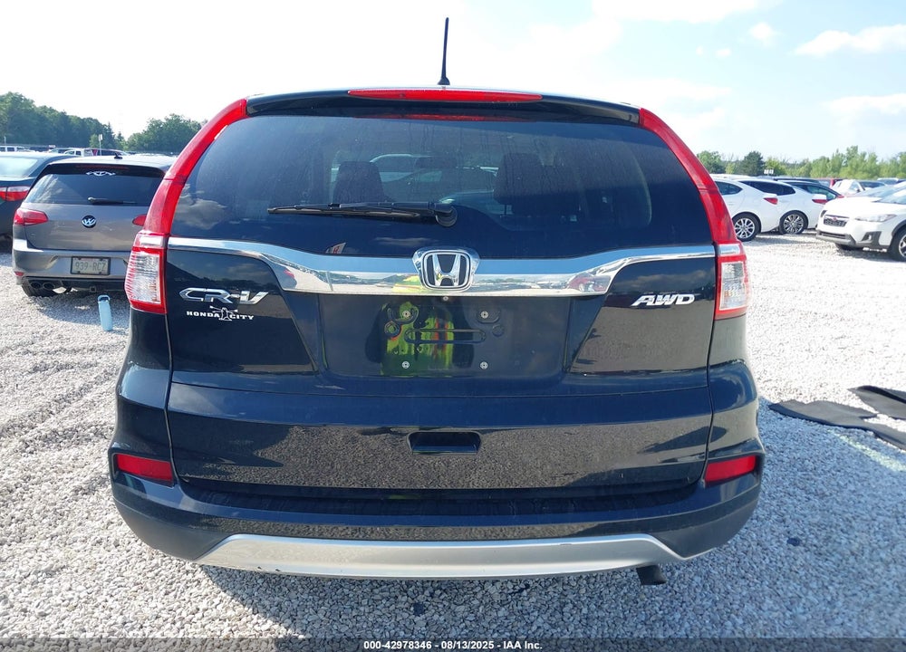 2015 HONDA CR-V VIN: 5J6RM4H52FL100198