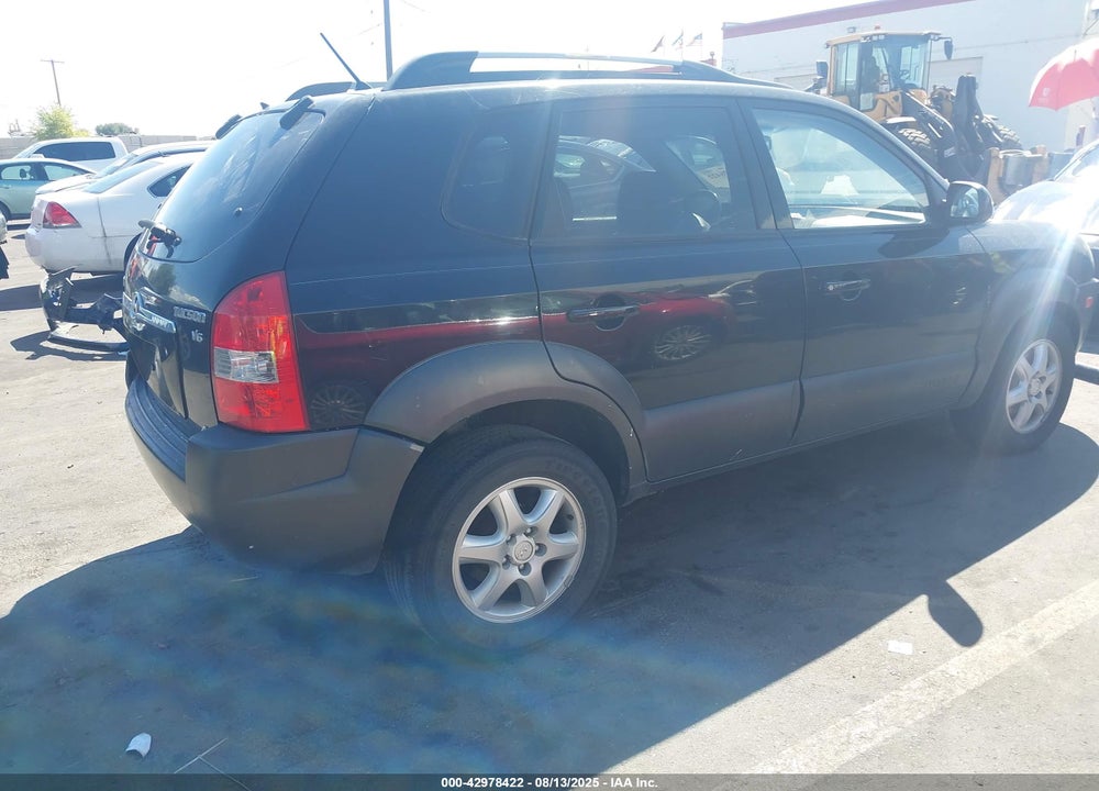 2005 HYUNDAI TUCSON GLS/LX VIN: KM8JN72D65U074906