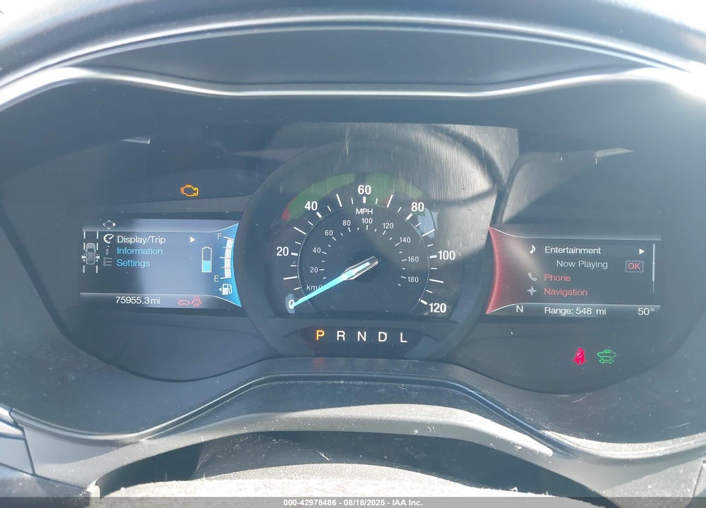 2019 FORD FUSION VIN: 3FA6P0LU6KR137635