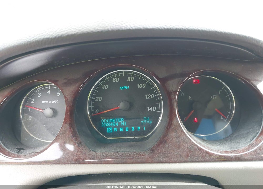 2008 BUICK LUCERNE CXL VIN: 1G4HD57298U145680