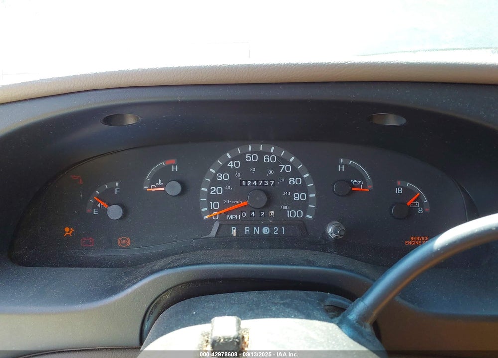 1999 FORD E-150 COMMERCIAL/RECREATIONAL VIN: 1FDRE14W0XHC18153
