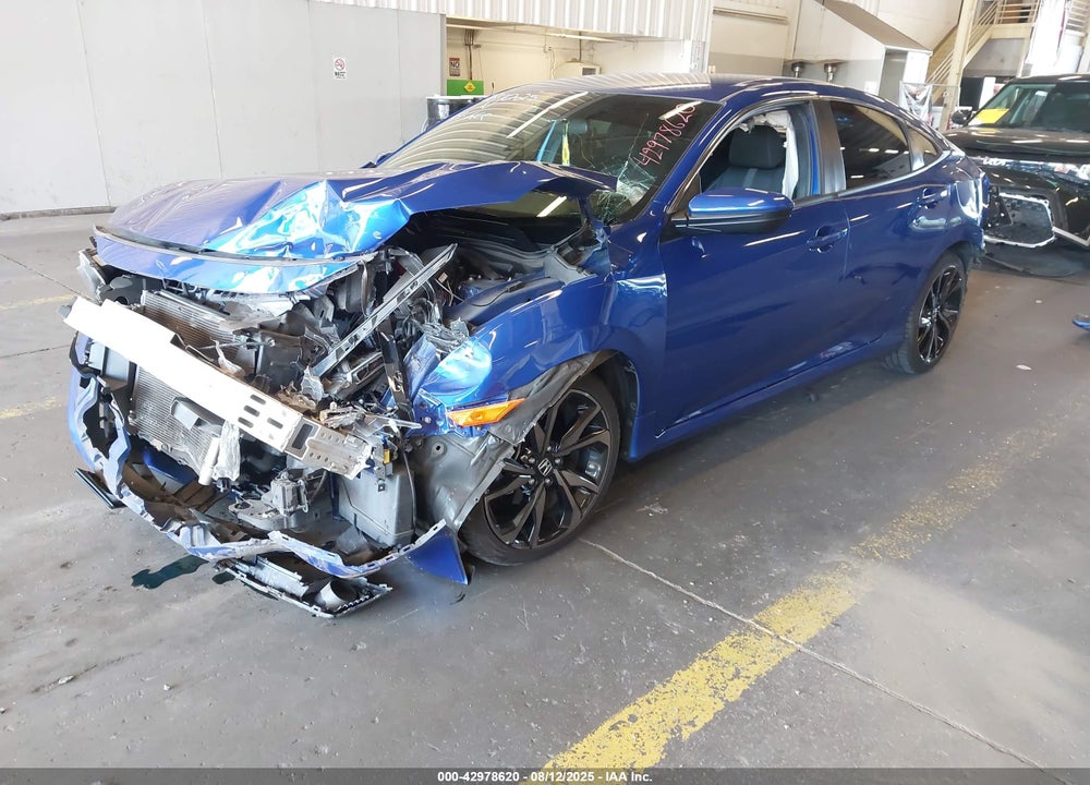 2019 HONDA CIVIC VIN: 2HGFC2F84KH517585