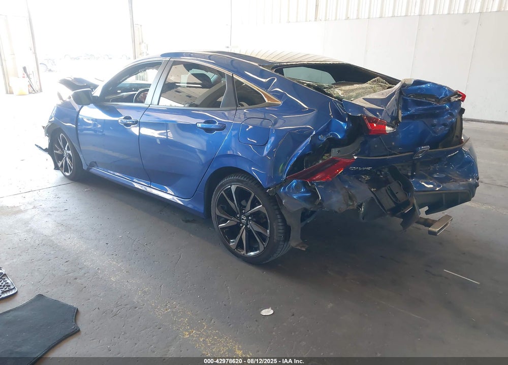2019 HONDA CIVIC VIN: 2HGFC2F84KH517585