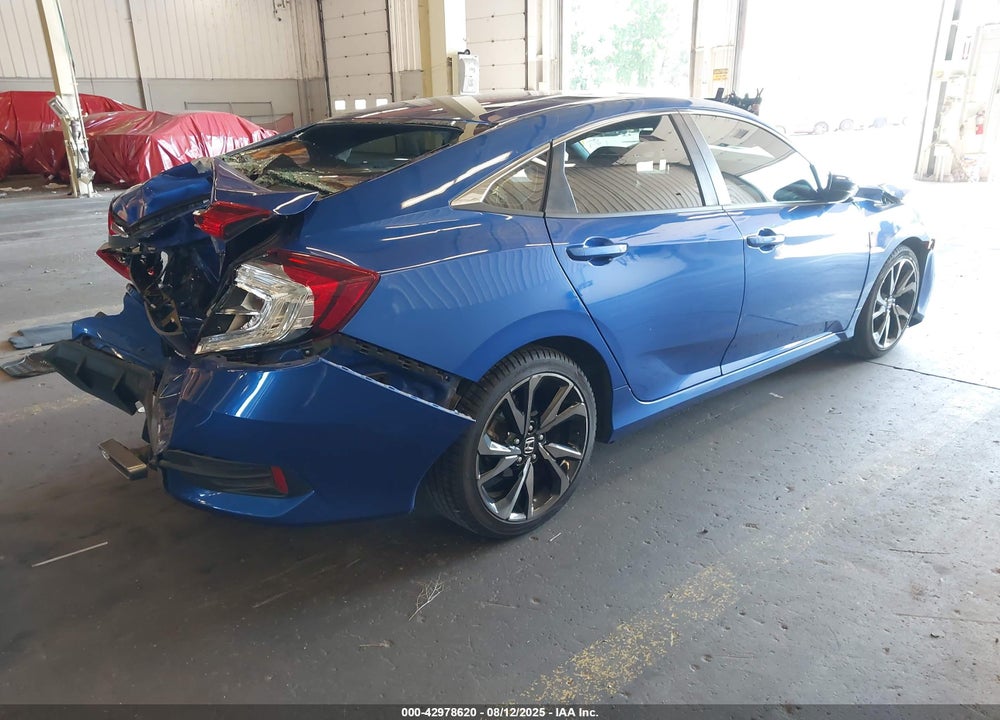 2019 HONDA CIVIC VIN: 2HGFC2F84KH517585