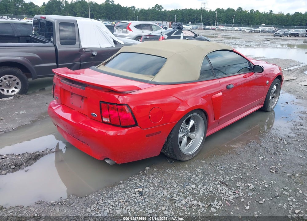 2004 FORD MUSTANG GT VIN: 1FAFP45X24F110737