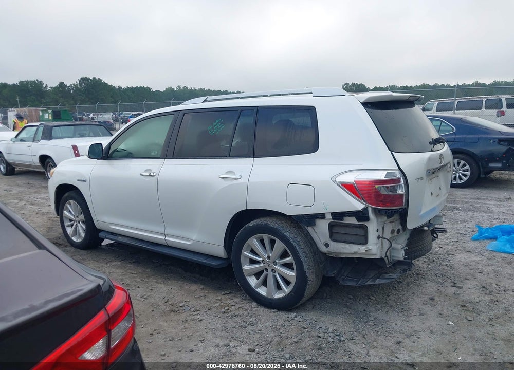 2008 TOYOTA HIGHLANDER HYBRID LIMITED VIN: JTEEW44A282020731