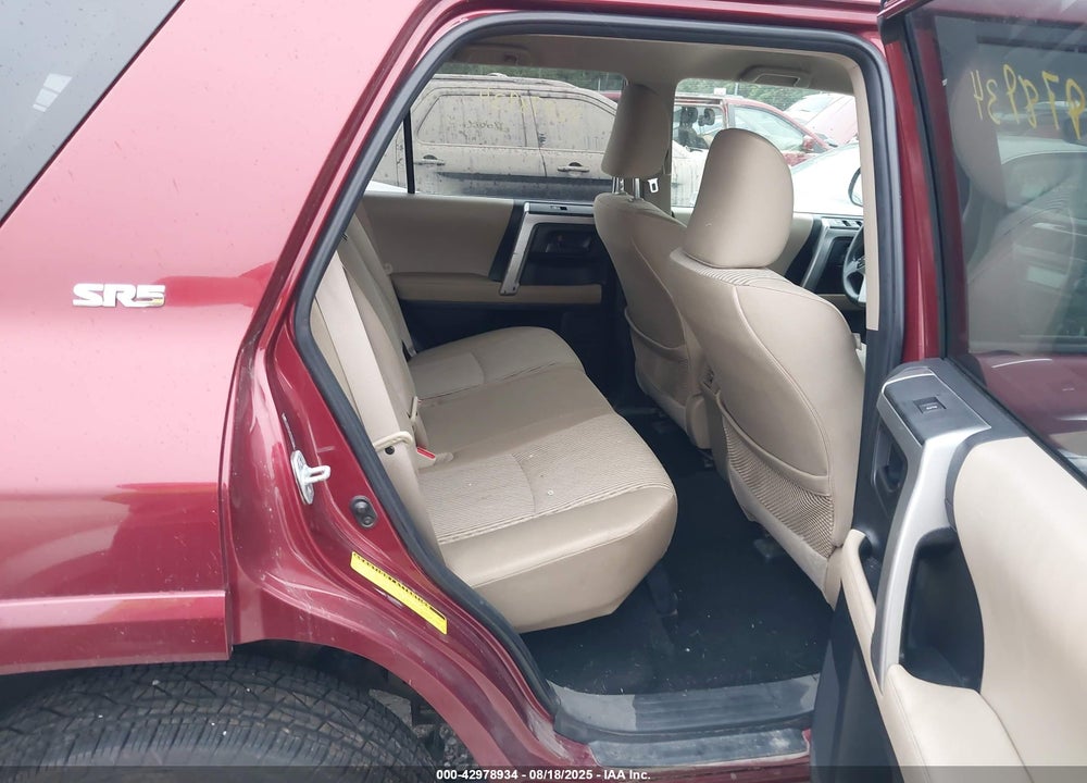 2011 TOYOTA 4RUNNER VIN: JTEBU5JR1B5070261
